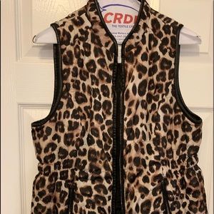 NWOT Chico’s Animal print reversible vest